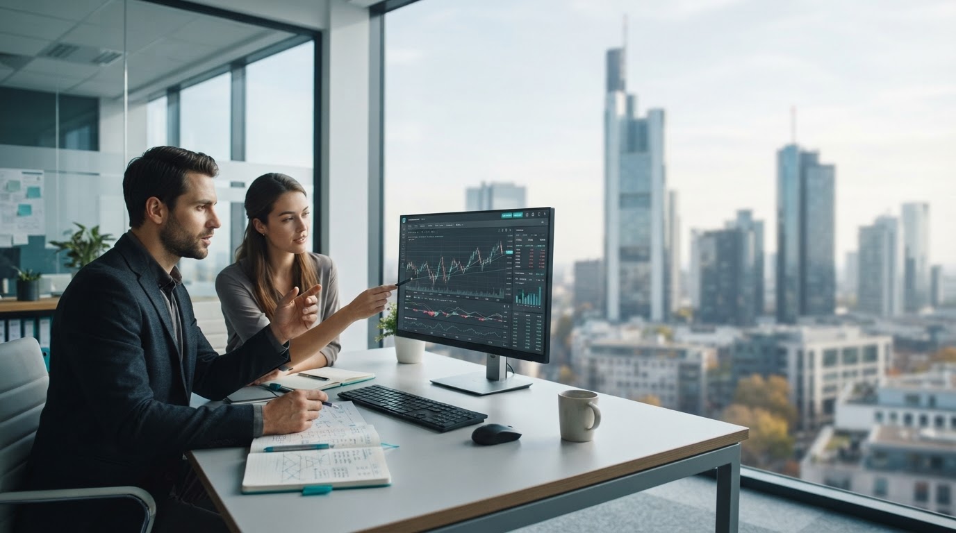 Woptaravex Dashboard zur Echtzeit-Analyse von Finanzdaten